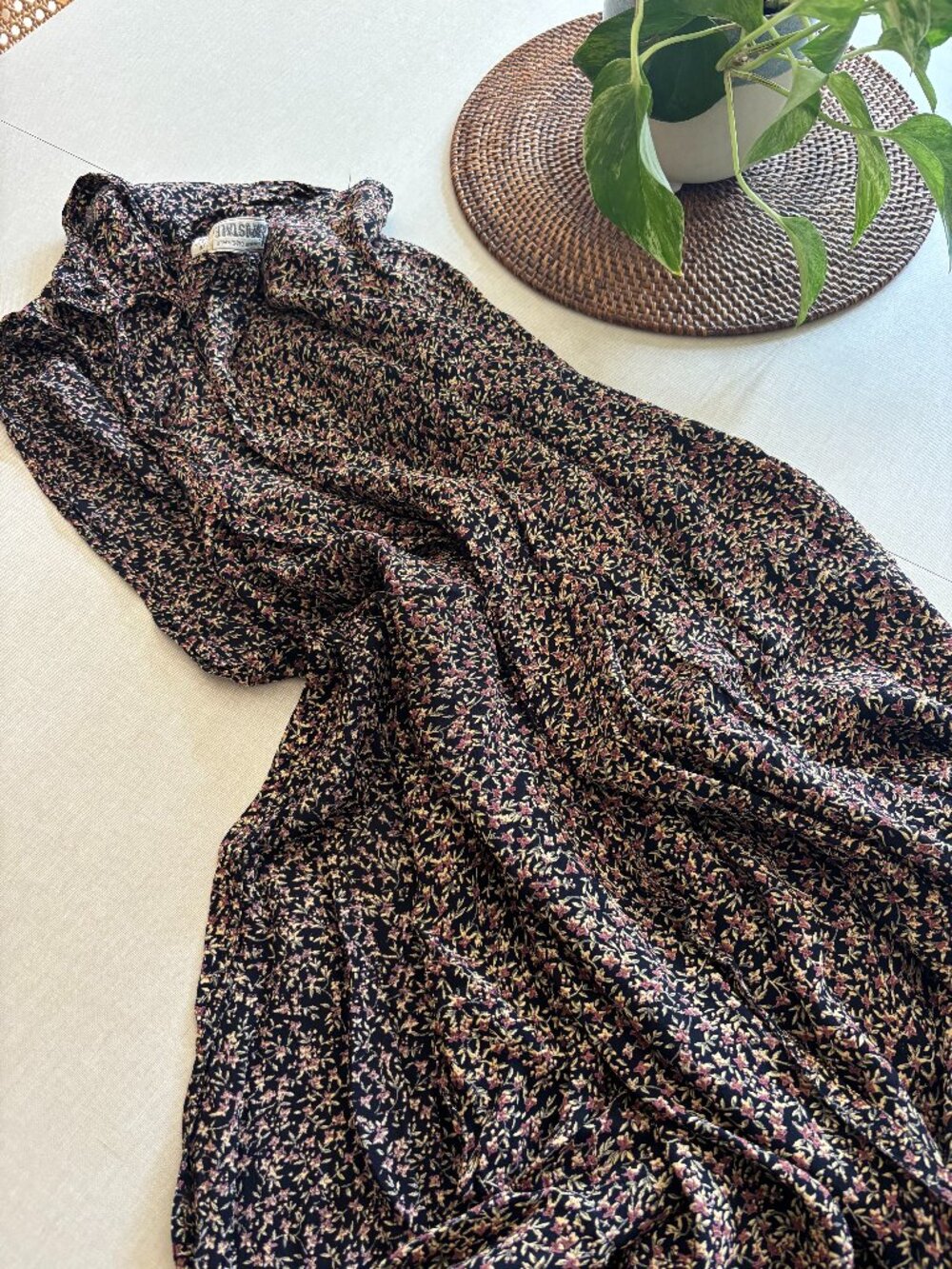 Vintage Aeropostale Floral Wrap Skirt Size 10